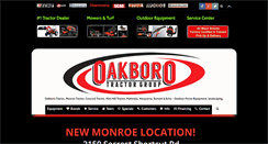 Desktop Screenshot of oakborotractorgroup.com